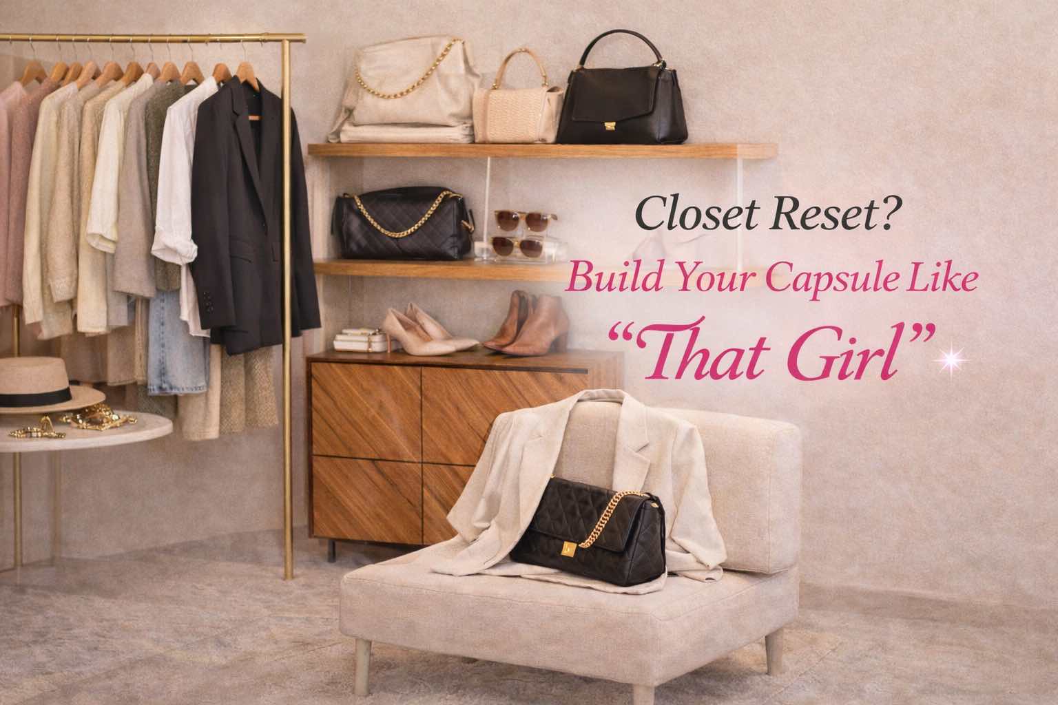Closet Reset? Build Your Capsule Like "That Girl"