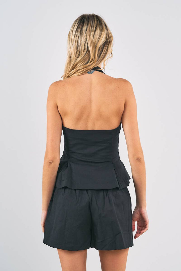 Halter and Shorts Set
