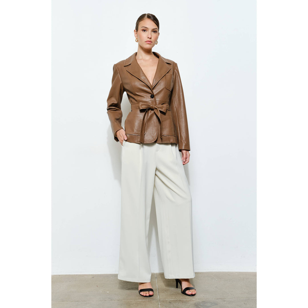 Belted Blazer