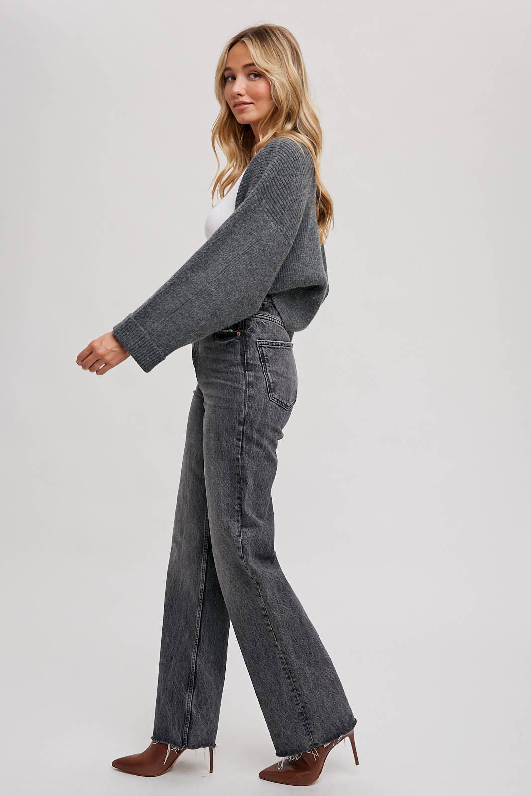 SWEATER KNIT BOLERO SHRUG