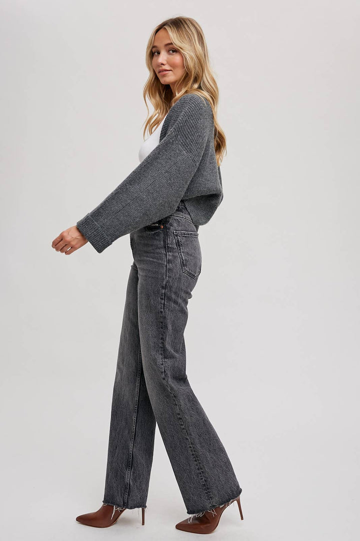 SWEATER KNIT BOLERO SHRUG