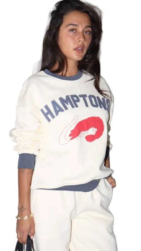 Hamptons Embroidered Sweatshirt