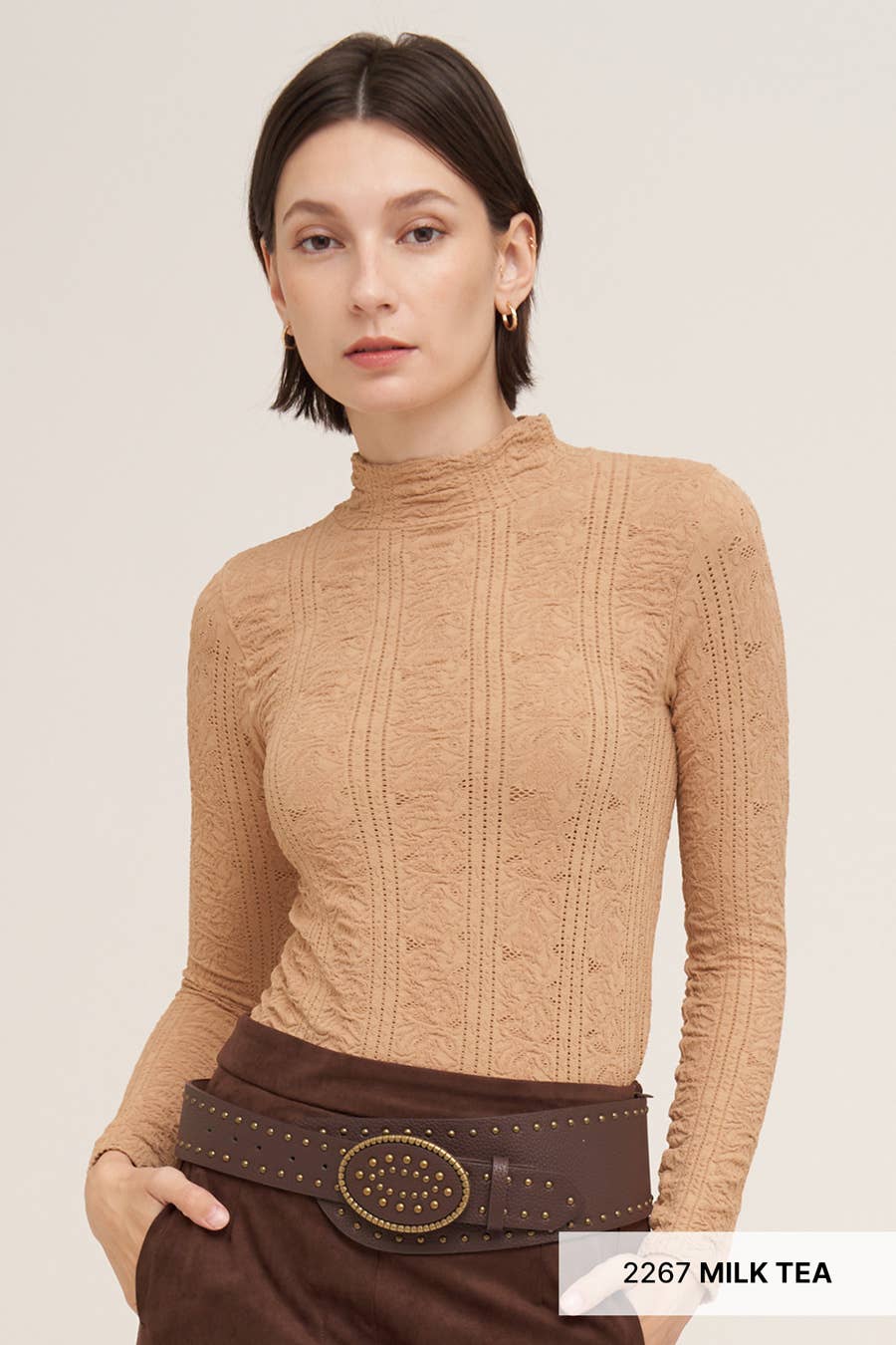 Pointelle Top