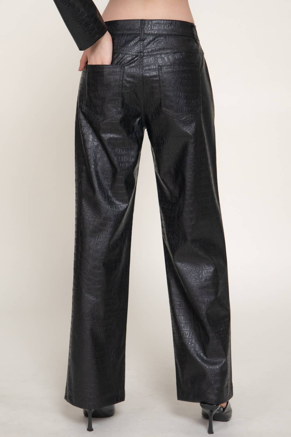 Croc trousers