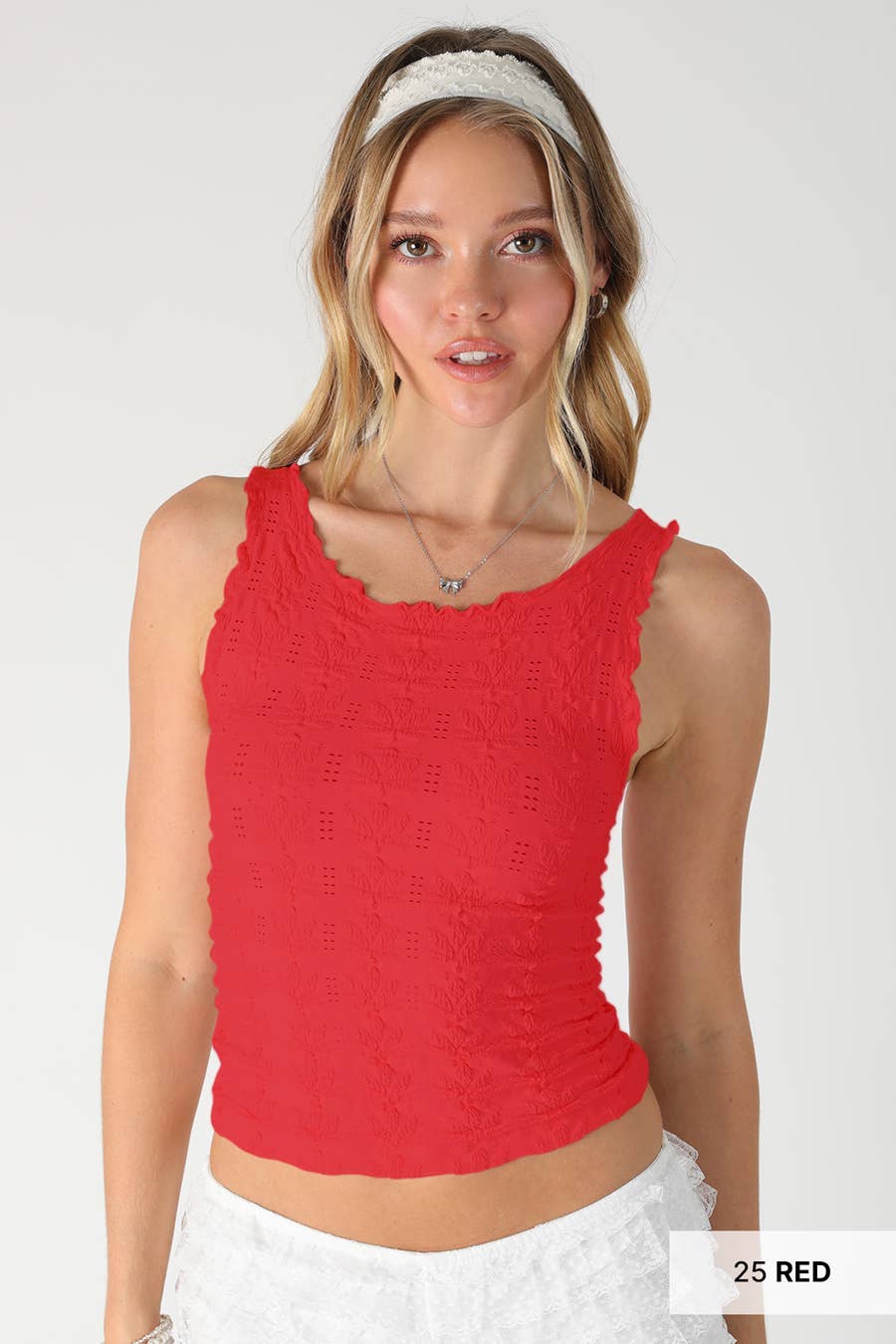 Floral Edge Top
