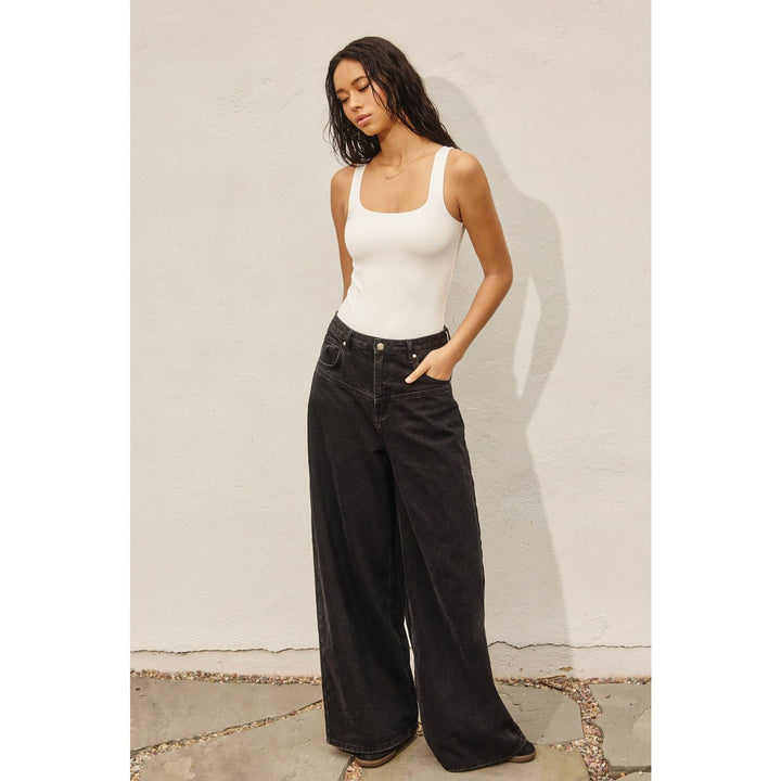 Square Neck Bodysuit