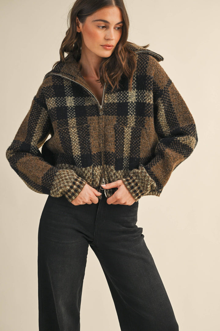 London Plaid Sweater