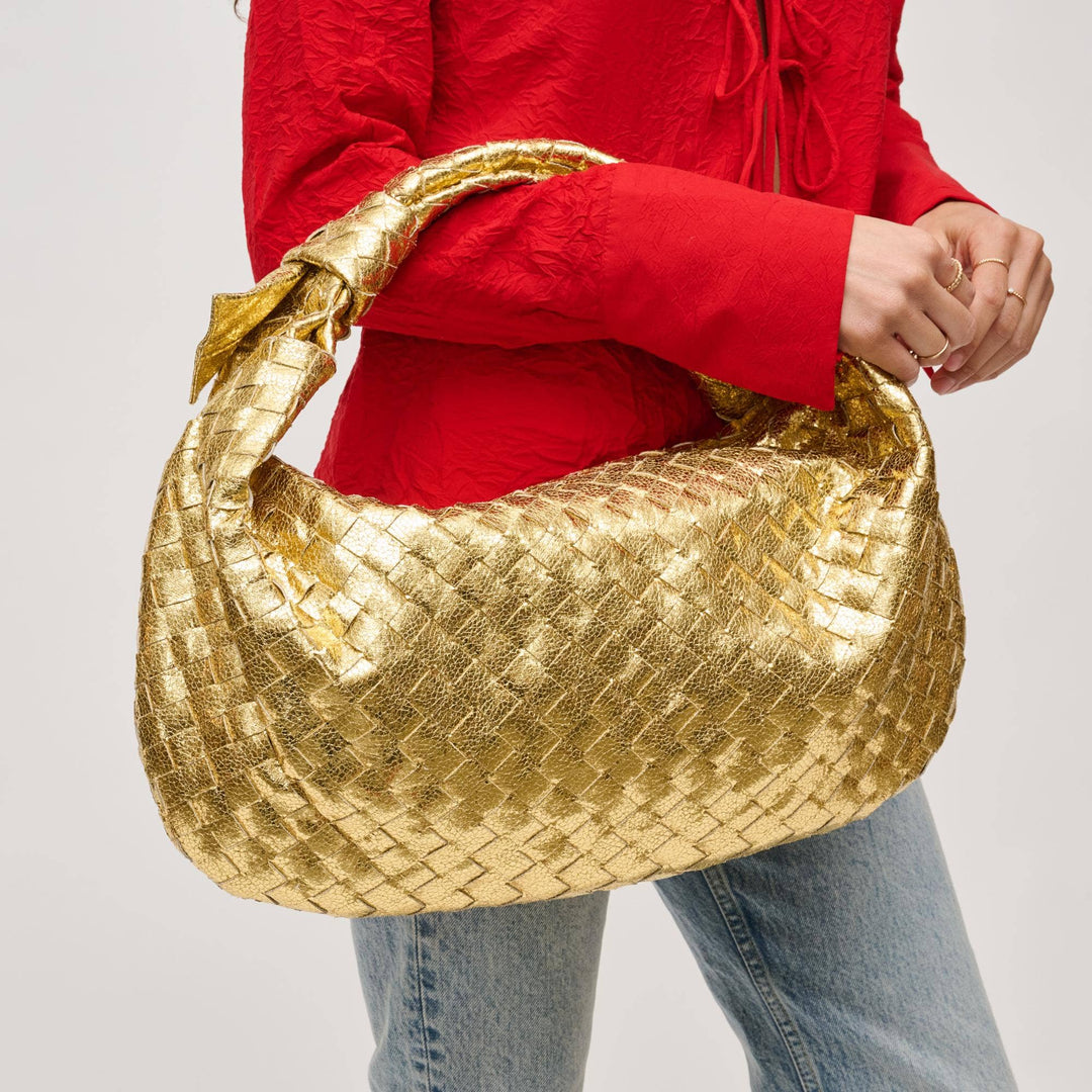 Dollie Woven Shoulder Bag