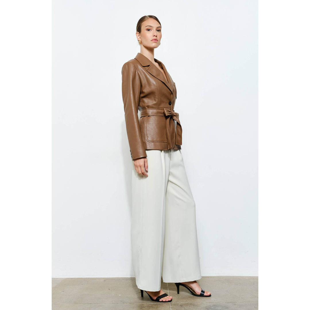 Belted Blazer