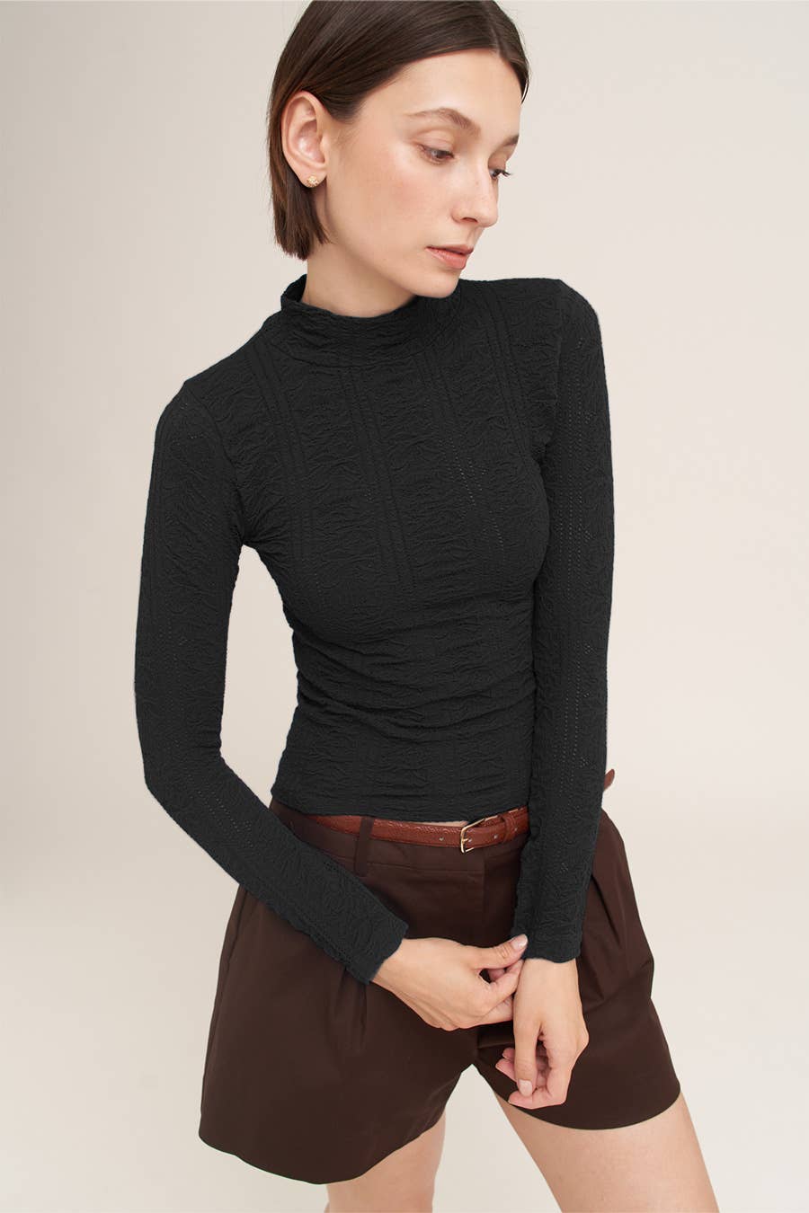 Pointelle Top