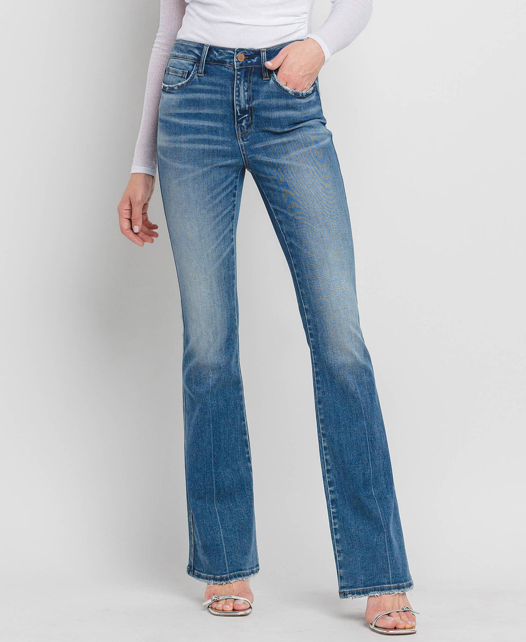HIGH RISE BOOTCUT JEANS