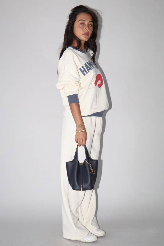 Hamptons Embroidered Sweatshirt