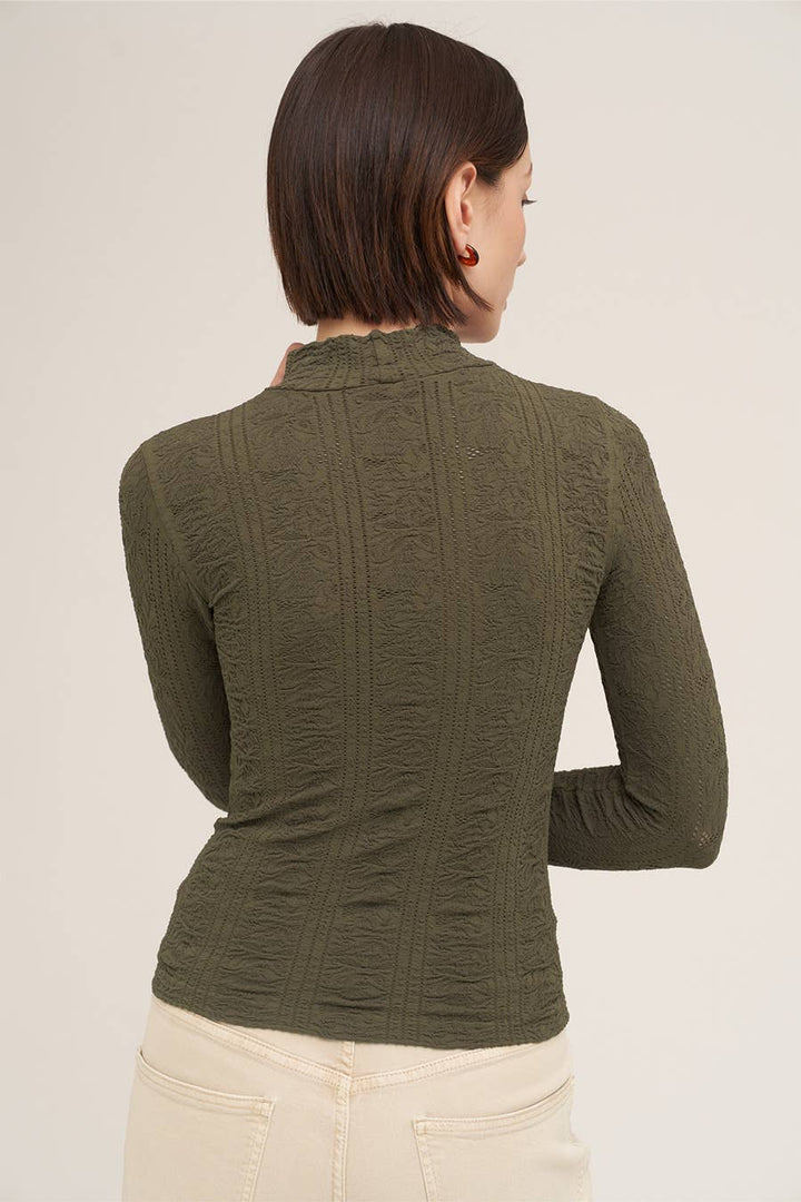 Pointelle Top