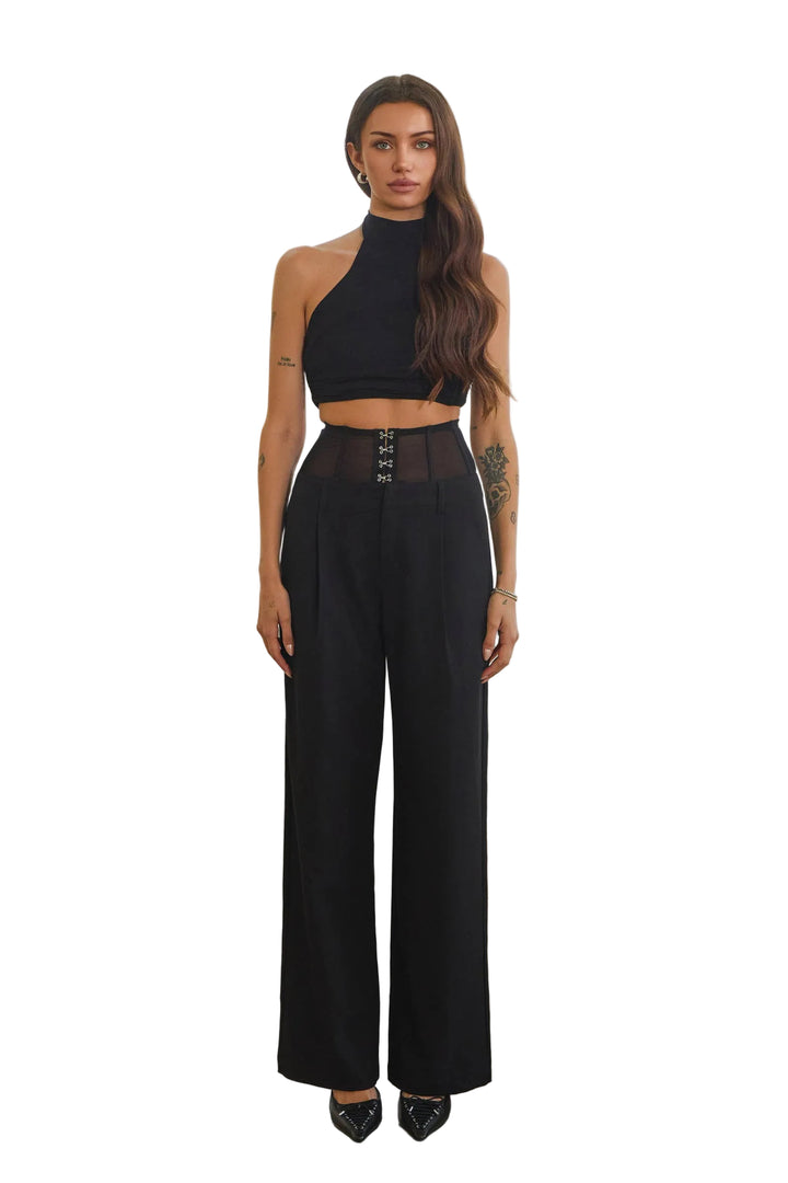 Mesh and Woven Trousers