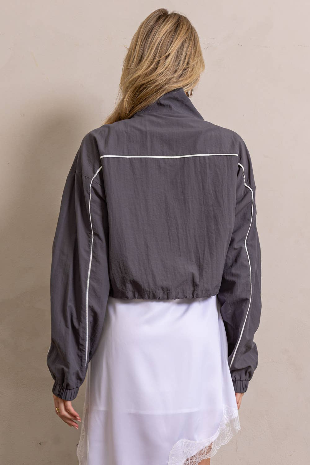 Zip Up Windbreaker