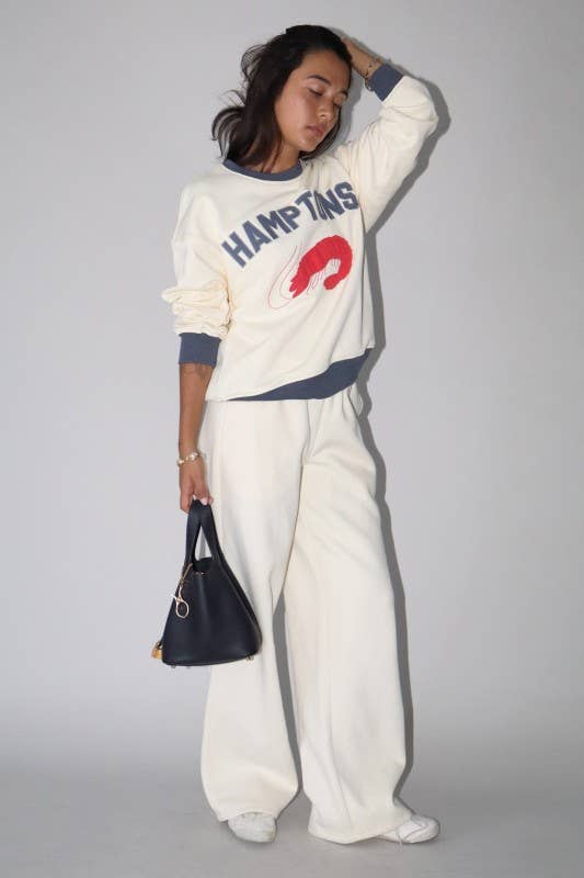 Hamptons Embroidered Sweatshirt