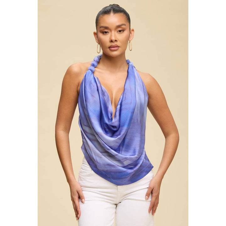 Belize Halter Accent Top