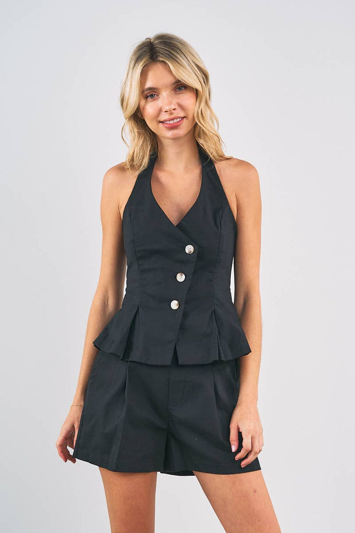 Halter and Shorts Set