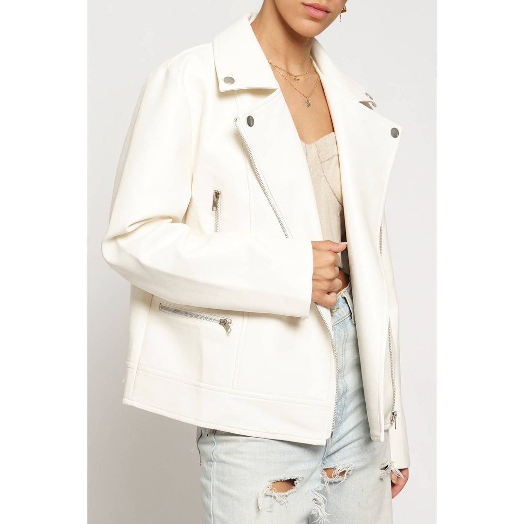 PU MOTO JACKET