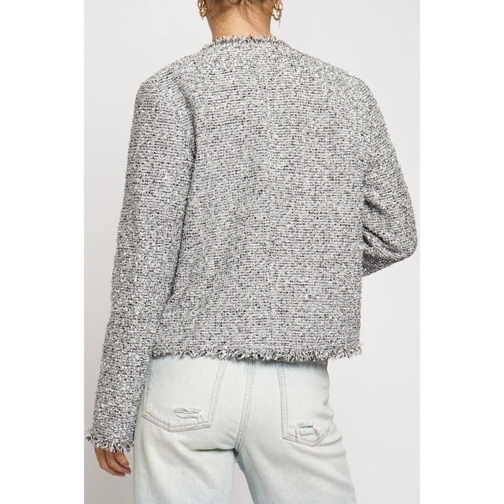 LUREX BOUCLE SHORT JACKET