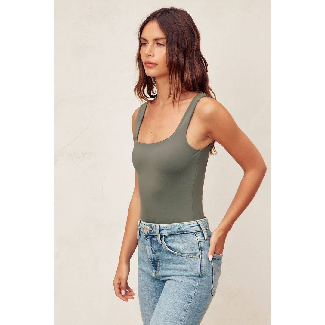 Square Neck Bodysuit