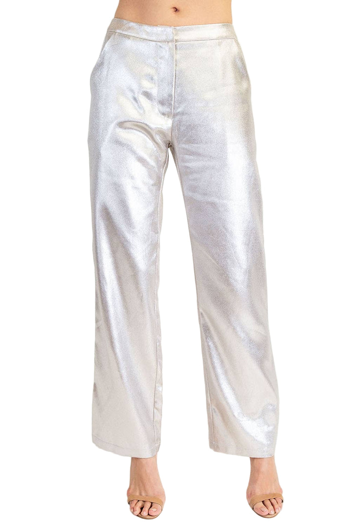 Metallic Pants