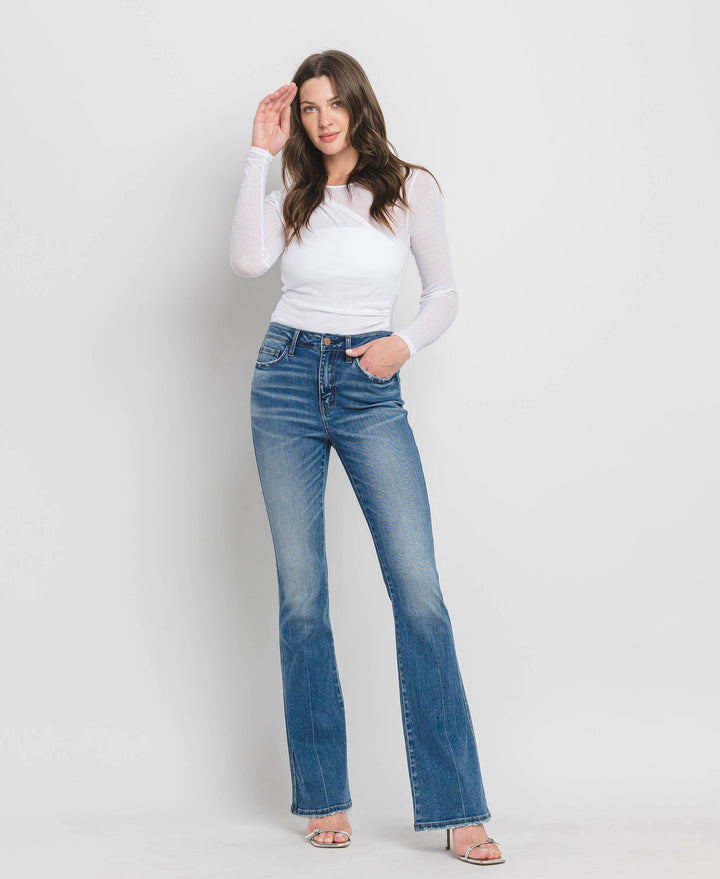 HIGH RISE BOOTCUT JEANS