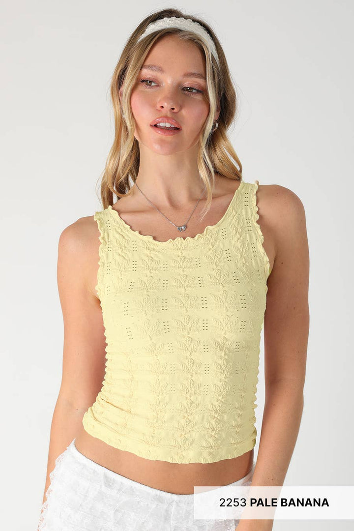 Floral Edge Top