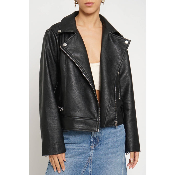 PU MOTO JACKET