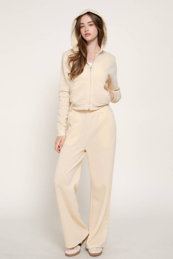 Studded Loungewear Set