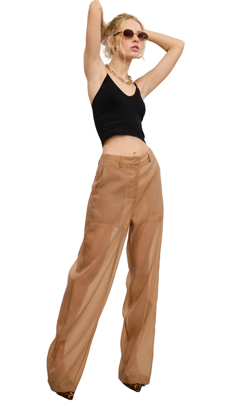 Sheer Organza Pants