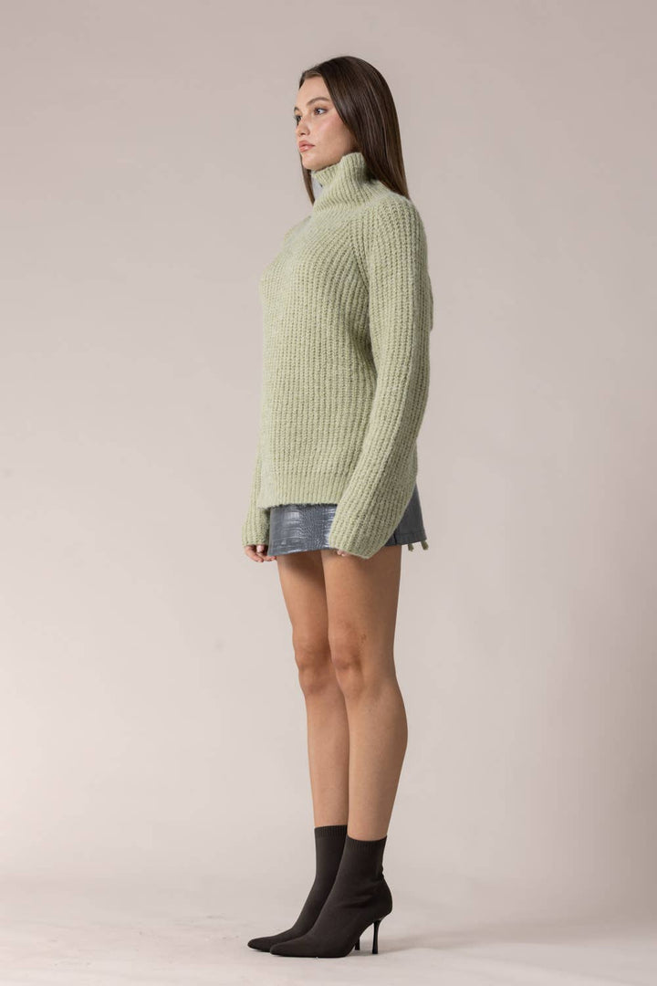 Croc Embossed Mini Skirt