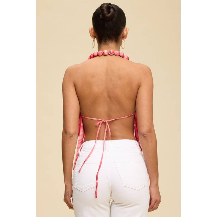 Belize Halter Accent Top