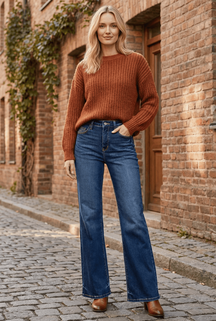High Rise Holly Flare Jeans
