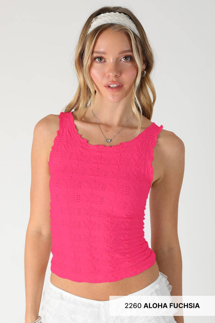 Floral Edge Top