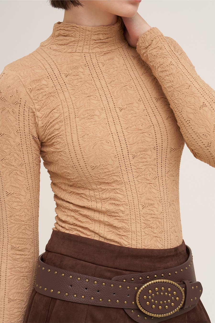 Pointelle Top