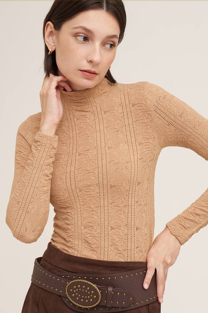 Pointelle Top