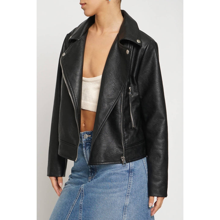PU MOTO JACKET