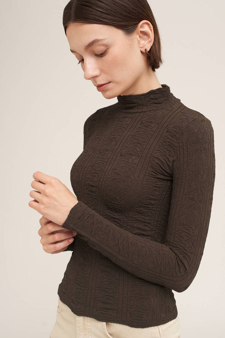 Pointelle Top