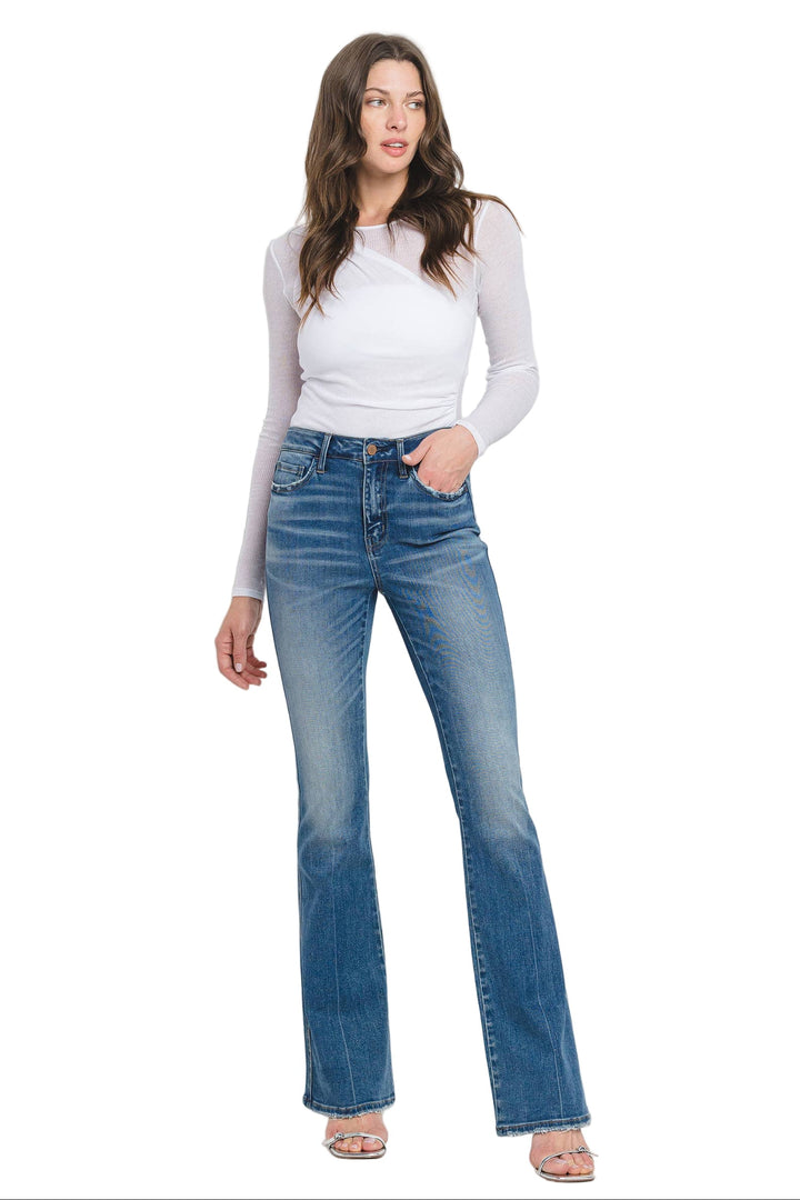 HIGH RISE BOOTCUT JEANS