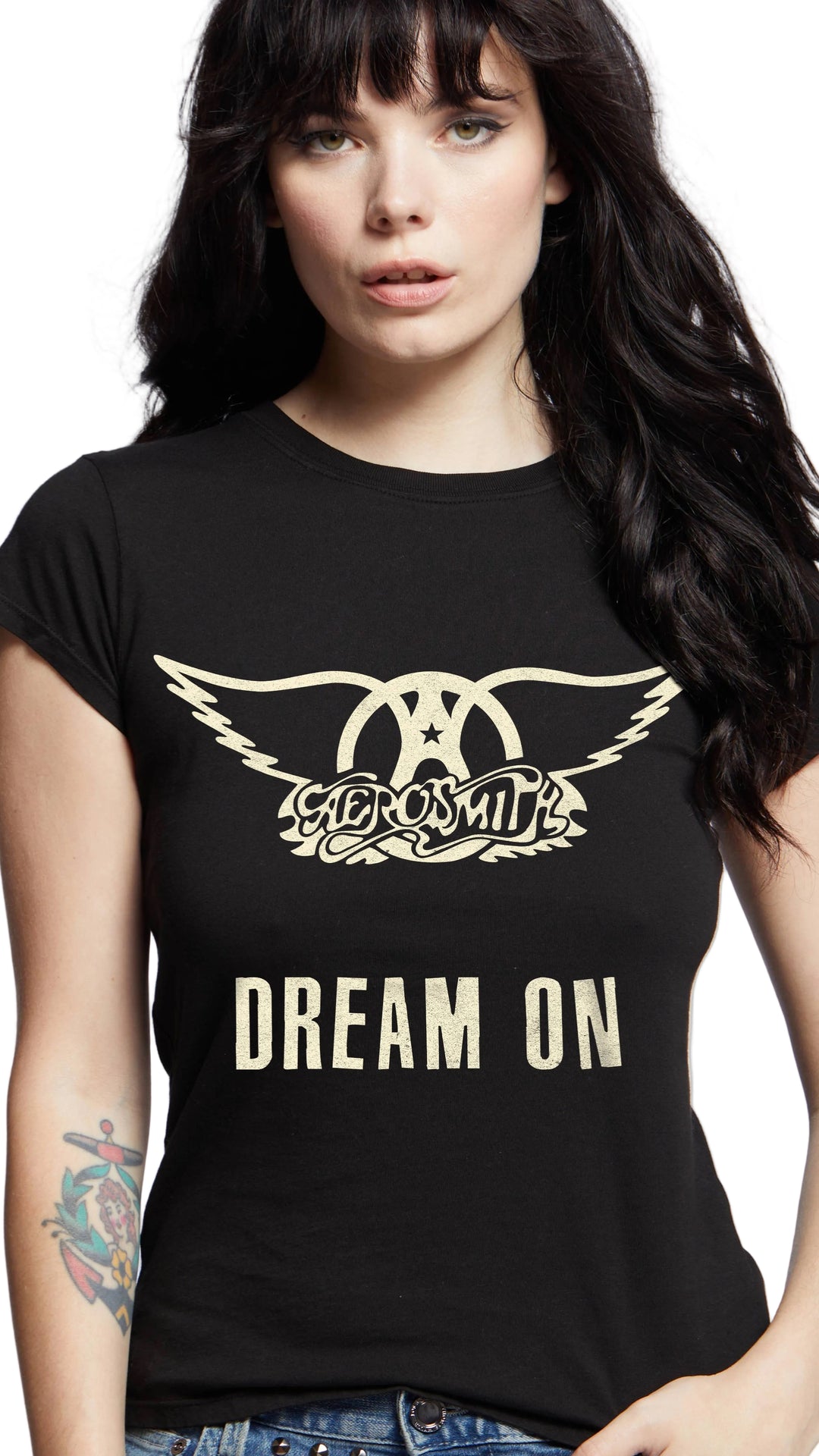 Aerosmith Dream On Baby Tee