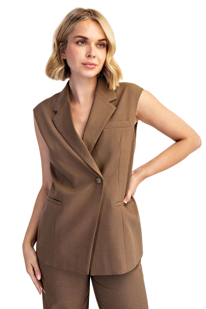 Collared Vest