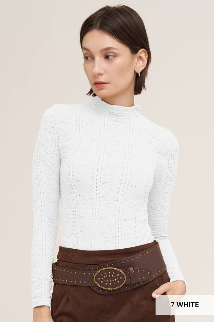 Pointelle Top