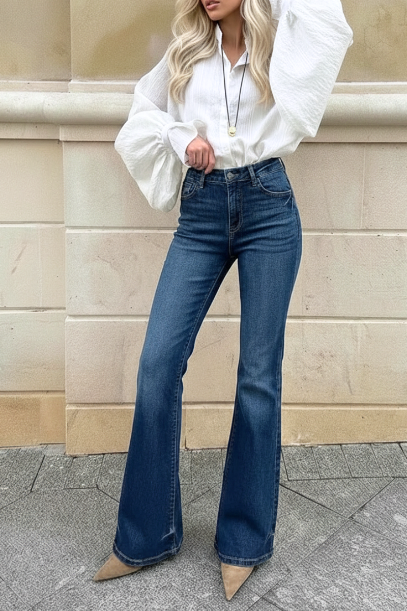 High Rise Holly Flare Jeans