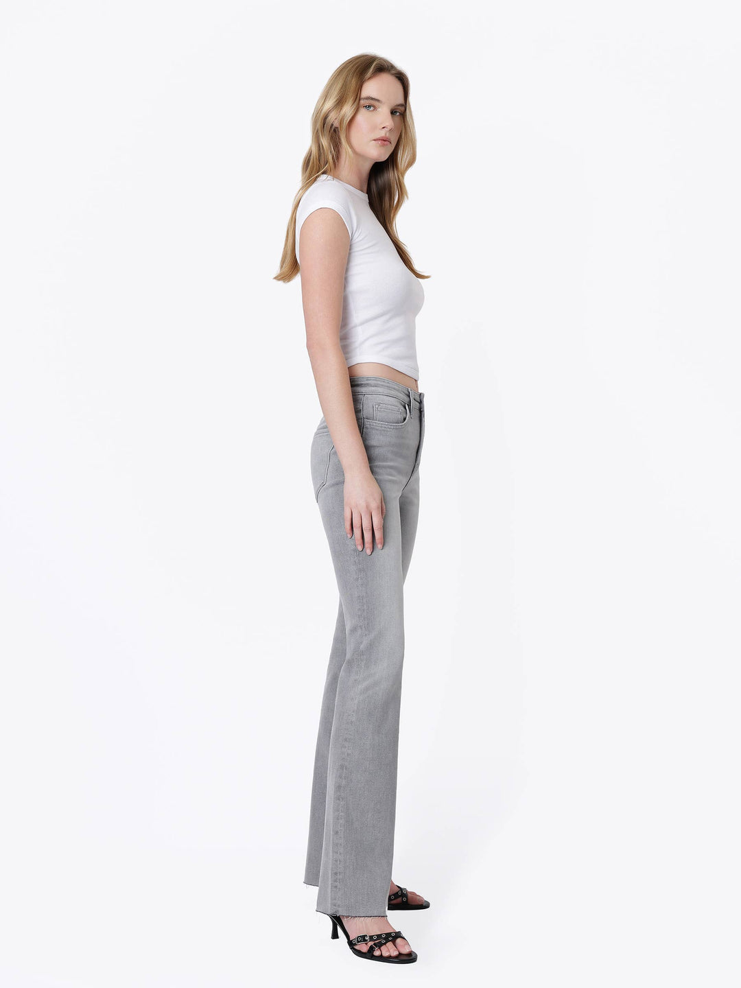 Greta GREY BOOTCUT JEANS