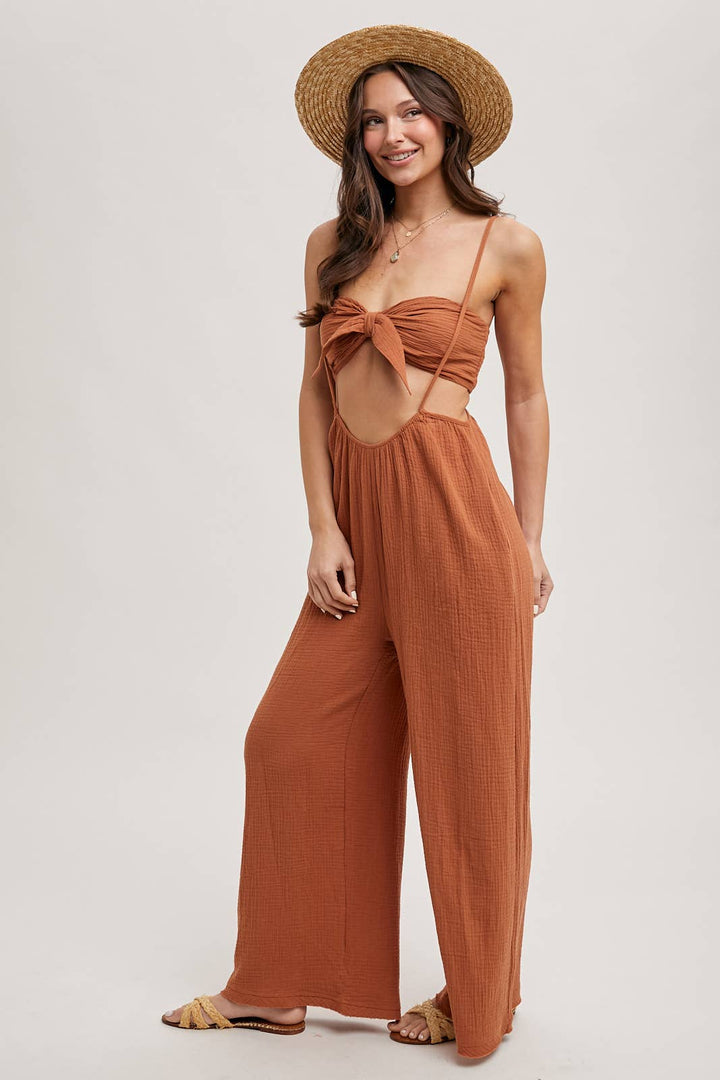 Bandeau Top with Suspenders Set