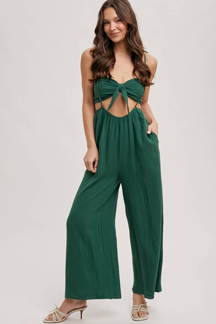 Bandeau Top with Suspenders Set