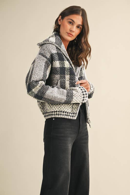 London Plaid Sweater
