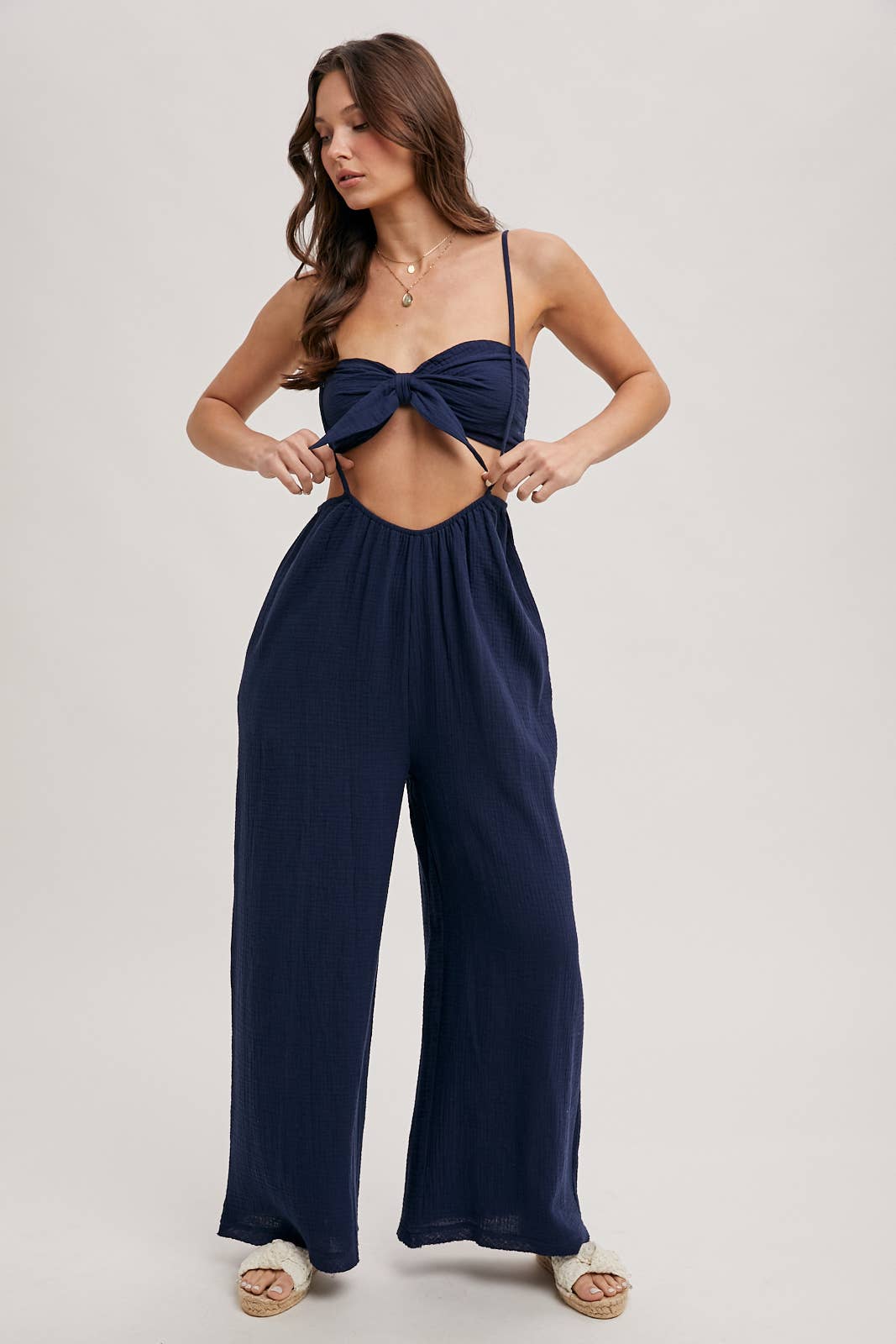 Bandeau Top with Suspenders Set