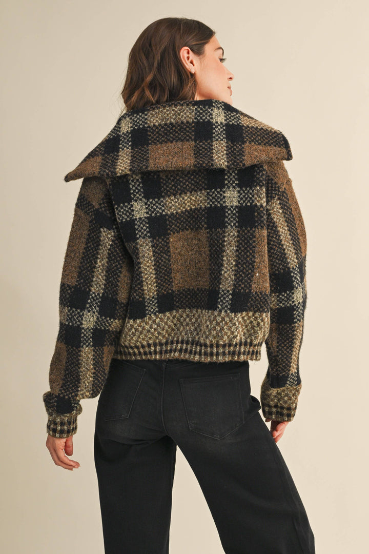 London Plaid Sweater